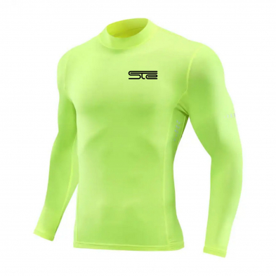 Camiseta Térmica STE Amarilla Fluor