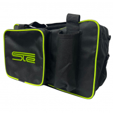 Bolsa de Tiro Negra/Verde Fluor STE Peq - 40x33x27 cm