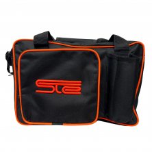 Bolsa de Tiro Negra/Naranja Fluor STE Peq - 40x33x27 cm