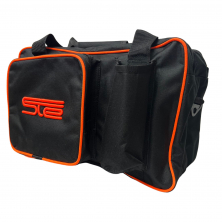 Bolsa de Tiro Negra/Naranja Fluor STE Peq - 40x33x27 cm