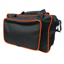 Bolsa de Tiro Negra/Naranja Fluor STE Peq - 40x33x27 cm
