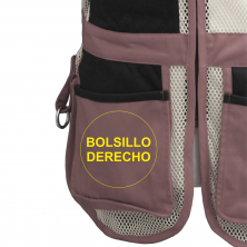 Bordado en Bolsillo Derecho
