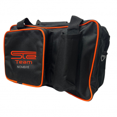 Bolsa de Cancha Negra/Naranja STE