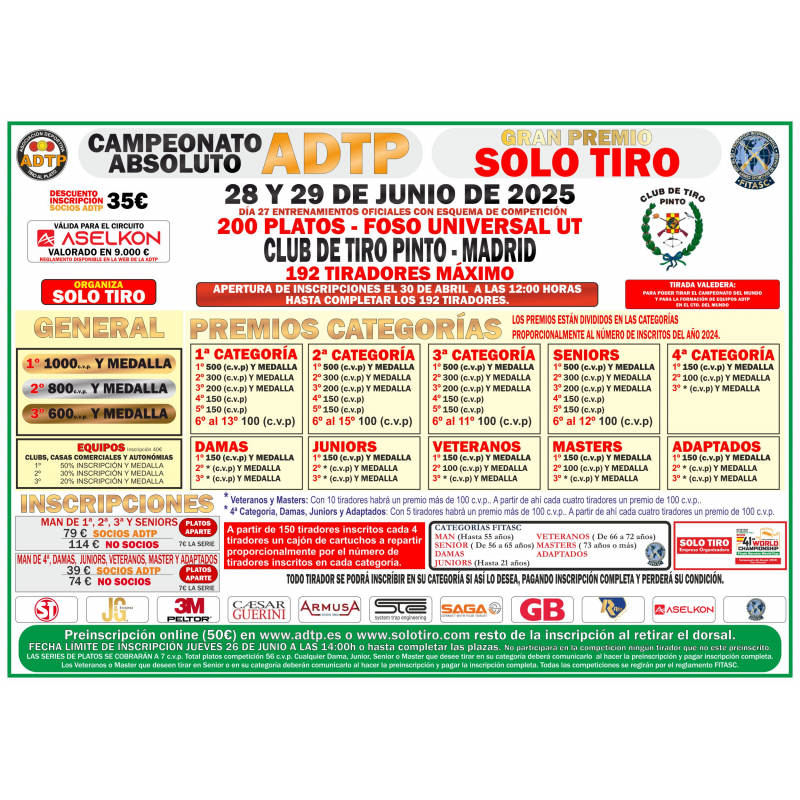 -COMPLETA-   1º OPEN ADTP GRAN PREMIO J&G FOSO UNIVERSAL-UT [CARMONA]