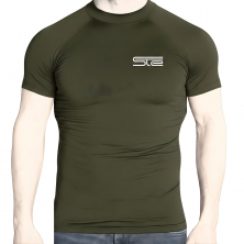 Camiseta Térmica STE Manga Corta Verde