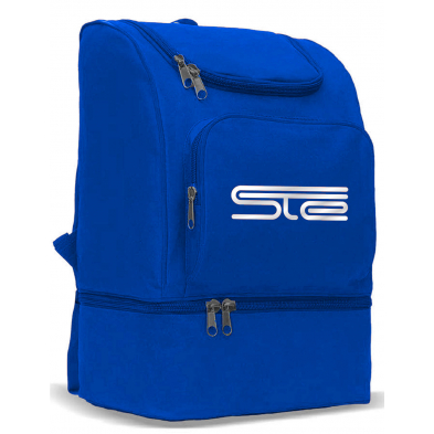 Mochila con zapatillero STE Azul Royal