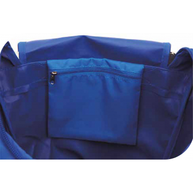 Mochila con zapatillero STE Azul Negra