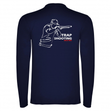 Shooter Trap Line Camiseta de Manga Larga